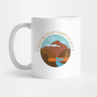 Nature Is My Happy Place Mug